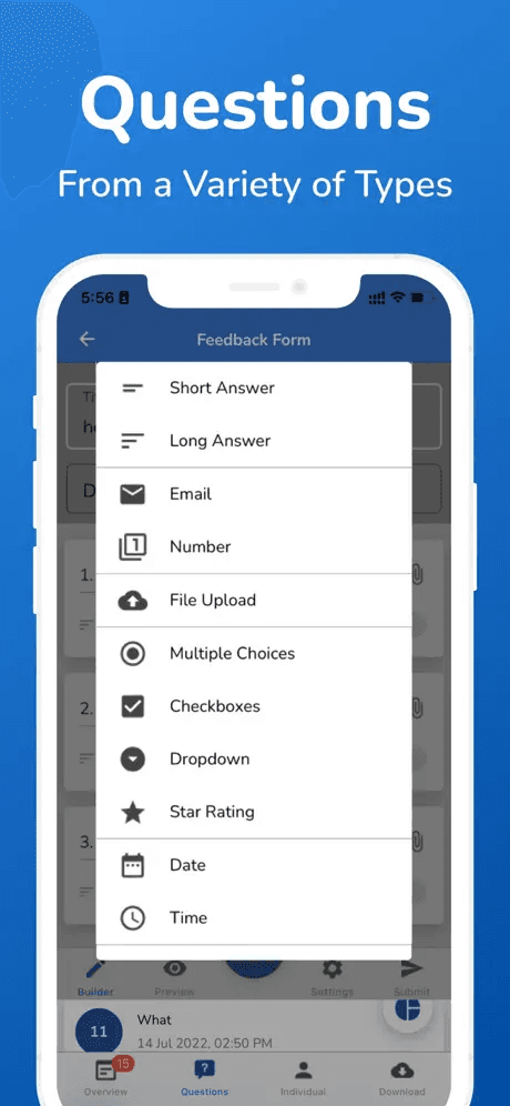 SurveyHeart iOS App Screenshot 1