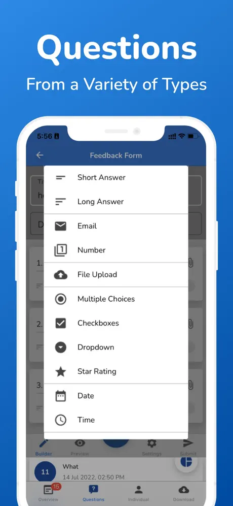 SurveyHeart iOS App Screenshot 1