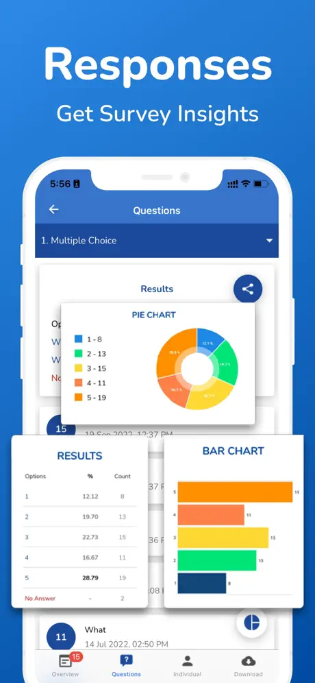 SurveyHeart iOS App Screenshot 1
